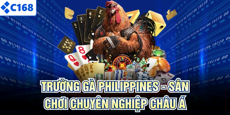 Trường gà Philippines sân chơi lớn của Châu Á